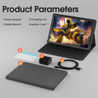 Doundy 10.1 Inch Tablet, Helio G80 Octa-Core, 10+64GB Android Pad, 8+13MP Dual Camera, Long-Lasting Battery for Work & Play Tablet Computer