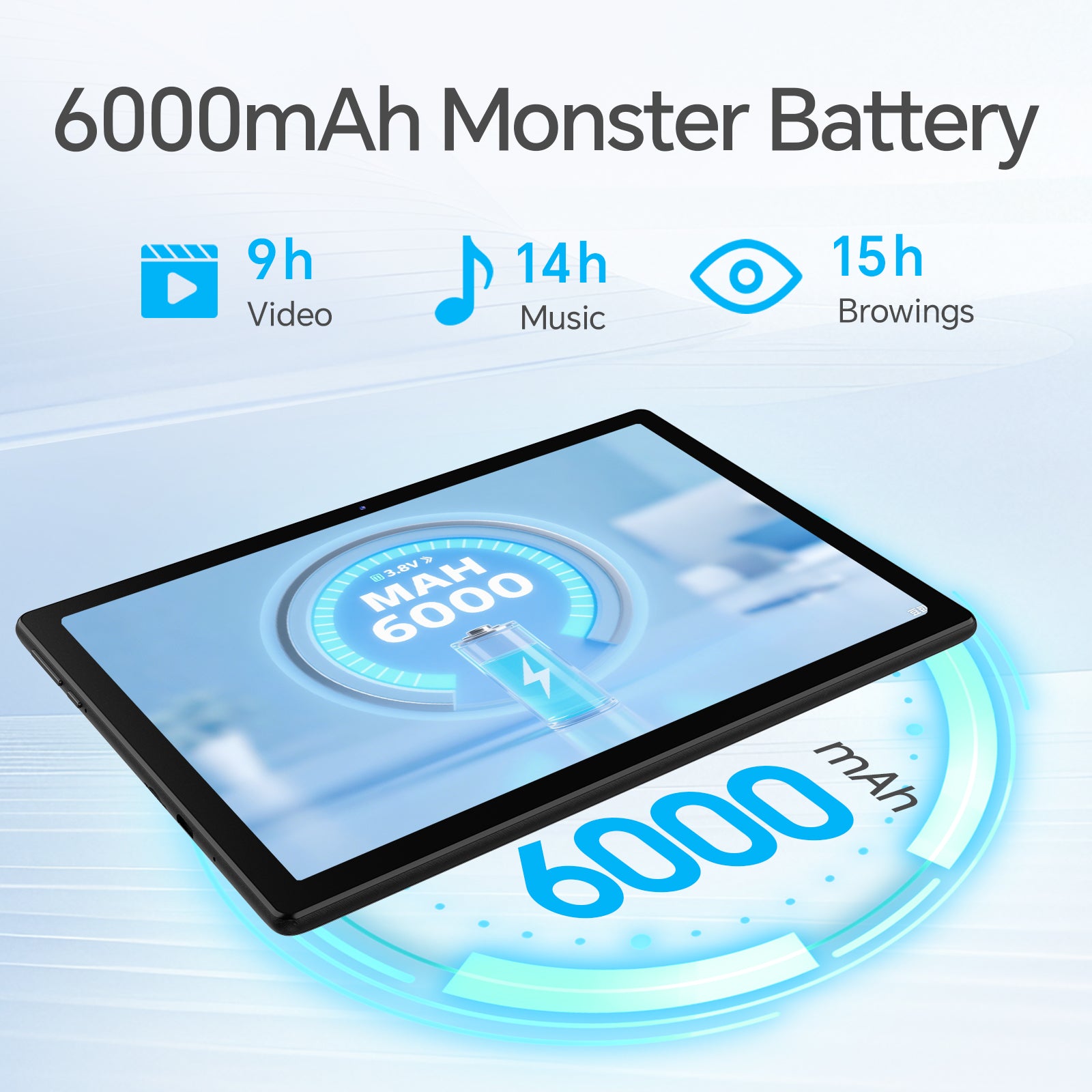 DOUNDY MID1050-AE 10.1 inch Adult Business Tablet Android 15 6GB RAM 32GB ROM