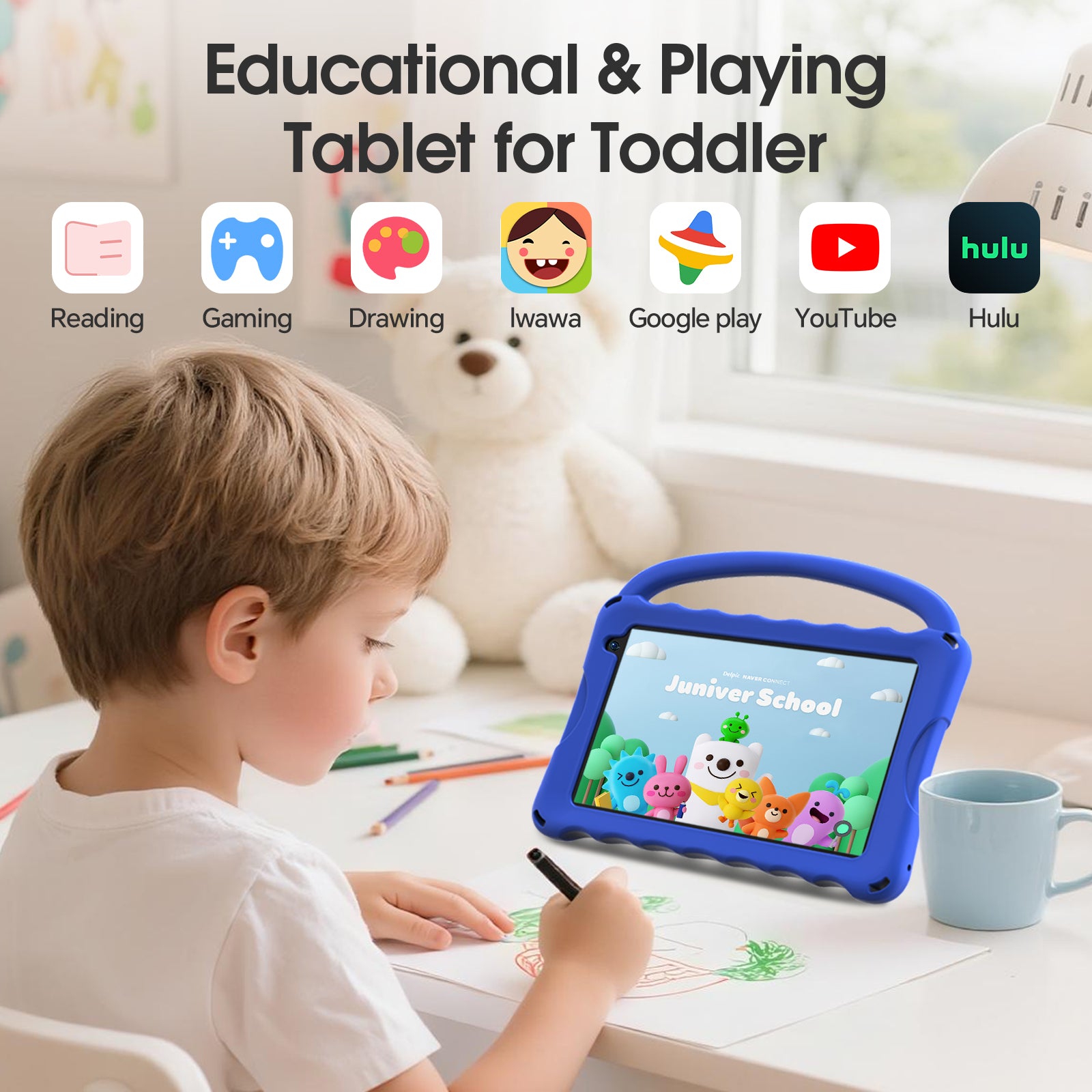 DOUNDY MID7035-AC 7inch Quad-Core Android Kids Tablet