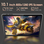 Doundy 10.1 Inch Tablet, Helio G80 Octa-Core, 10+64GB Android Pad, 8+13MP Dual Camera, Long-Lasting Battery for Work & Play Tablet Computer