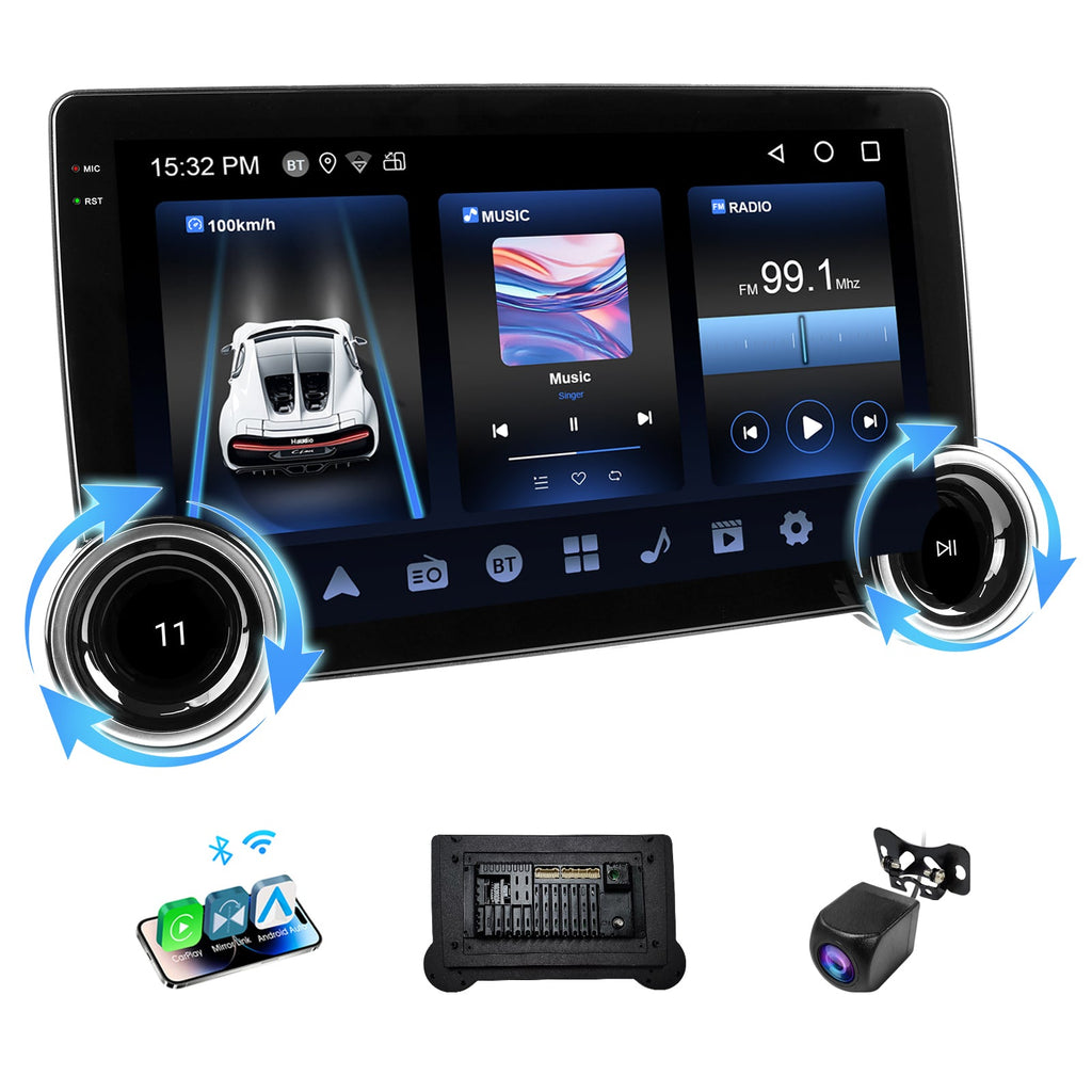 DOUNDY CVD1529-AJ 10" Double Din Car Stereo
