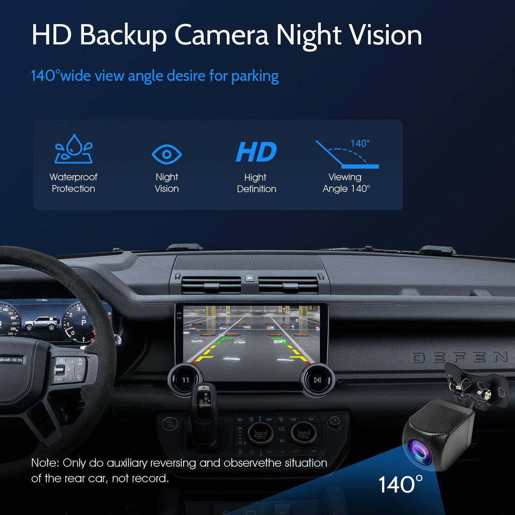 DOUNDY CVD1529-AJ 10" Double Din Car Stereo