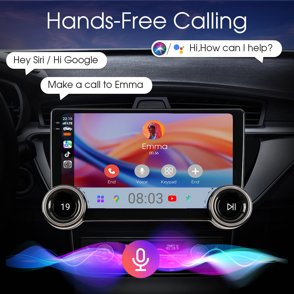 DOUNDY CVD1529-AJ 10" Double Din Car Stereo