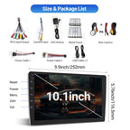 DOUNDY CVD1943-ZA 10.1" Double Din Car Stereo