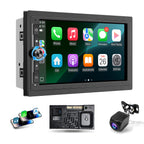 DOUNDY CVD7496-AJ 7" Double Din Car Stereo For Most Vehicles