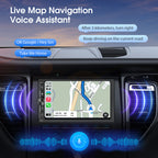 DOUNDY CVD7496-AJ 7" Double Din Car Stereo For Most Vehicles