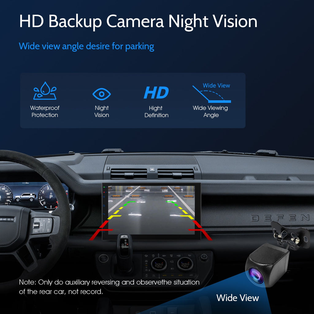 DOUNDY CVD7621-AJ 7" Double Din Car Stereo For Most Vehicles