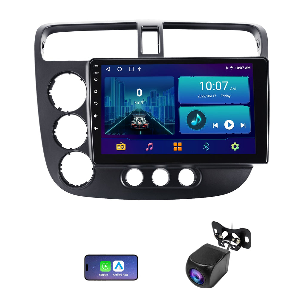 DOUNDY CVD9661-AJ 9" Double Din Car Stereo For Most Vehicles