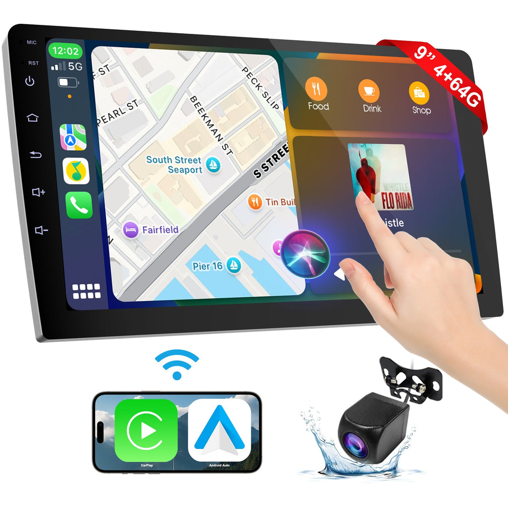 DOUNDY CVD9943-ZA 9" Double Din Car Stereo