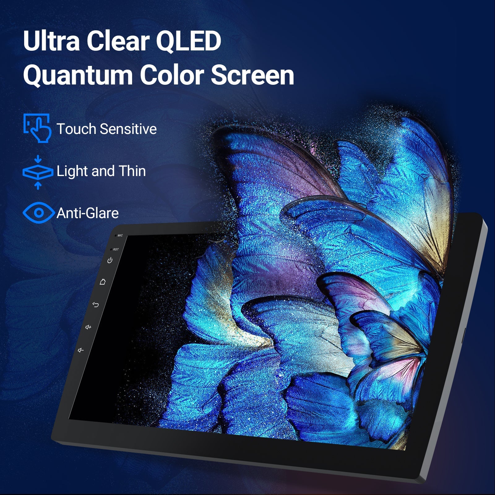 DOUNDY CVD9943-ZA 9" Double Din Car Stereo