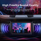DOUNDY CVS1520A-AJ 10.1" Single Din Car Stereo
