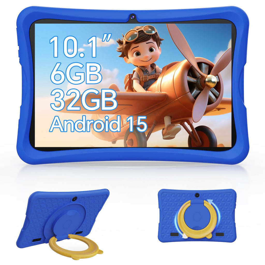 DOUNDY MID1050-AE 10.1 inch Kids Tablet Android 15 6GB RAM 32GB ROM