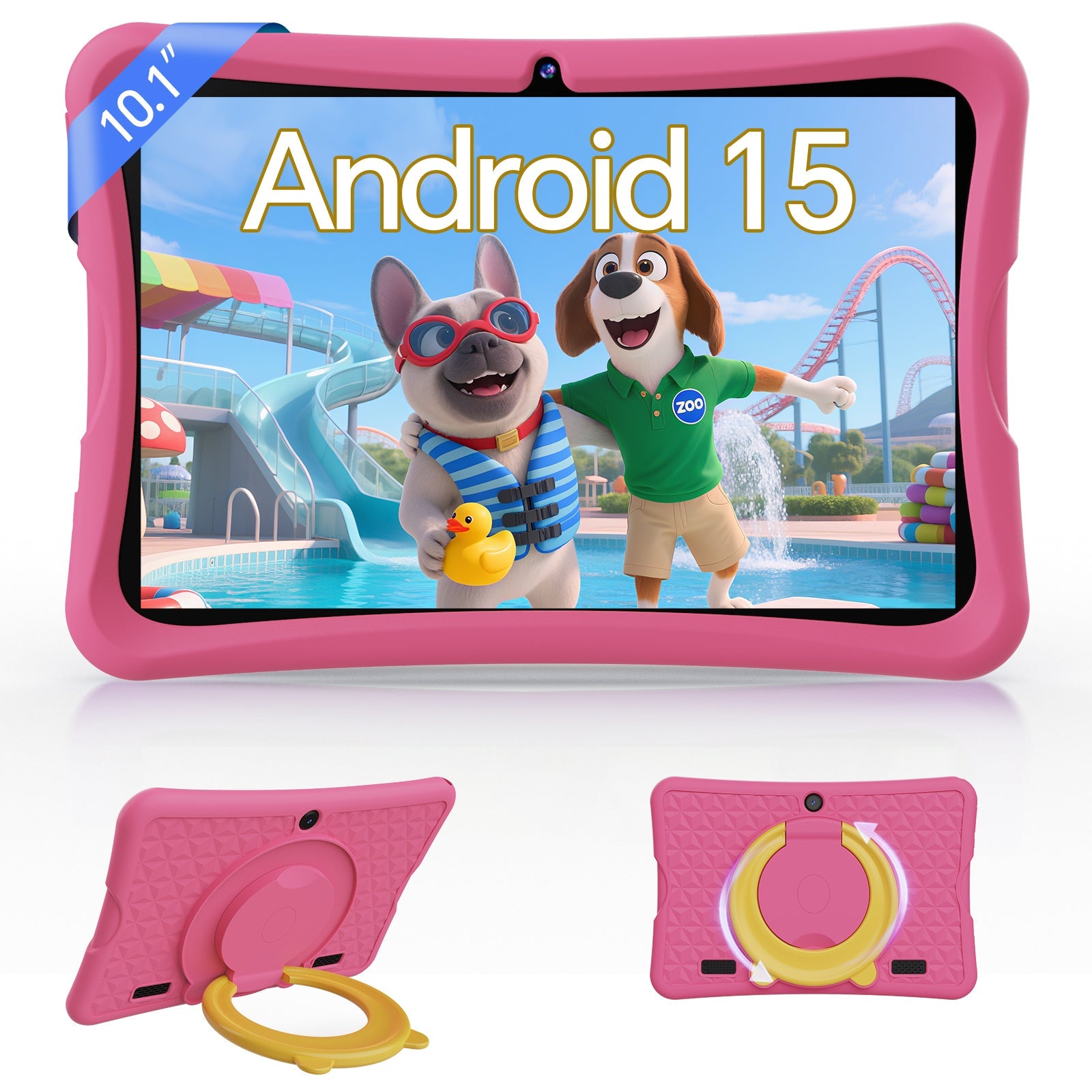 DOUNDY MID1050-AE 10.1 inch Kids Tablet Android 15 6GB RAM 32GB ROM