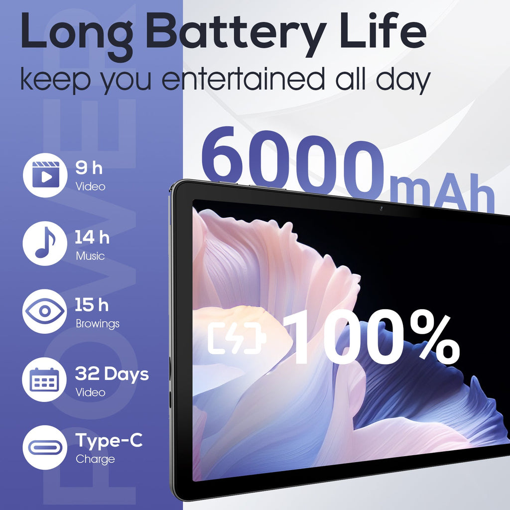 DOUNDY MID1057-MX 10.1 Inch HD Octa-Core Processor Tablet (12GB+128 GB)