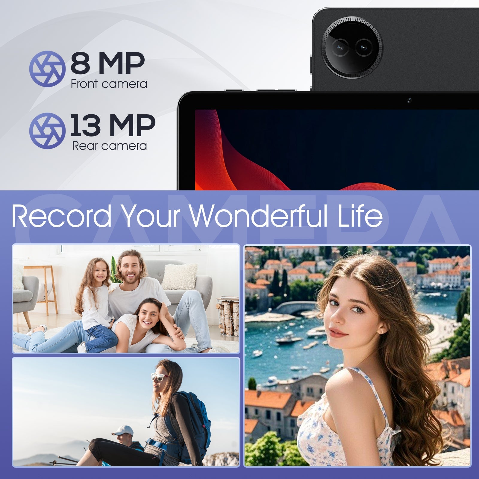 DOUNDY MID1057-MX 10.1 Inch HD Octa-Core Processor Tablet (12GB+128 GB)