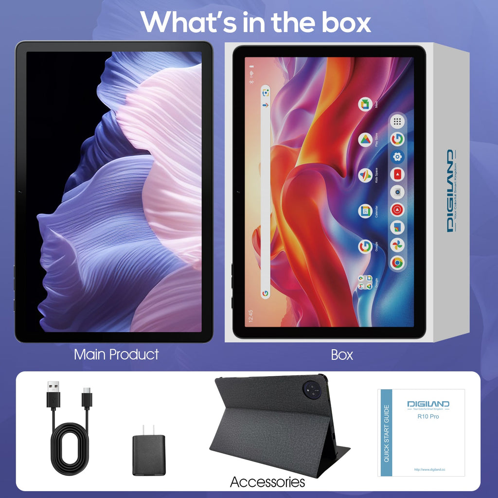 DOUNDY MID1057-MX 10.1 Inch HD Octa-Core Processor Tablet (12GB+128 GB)