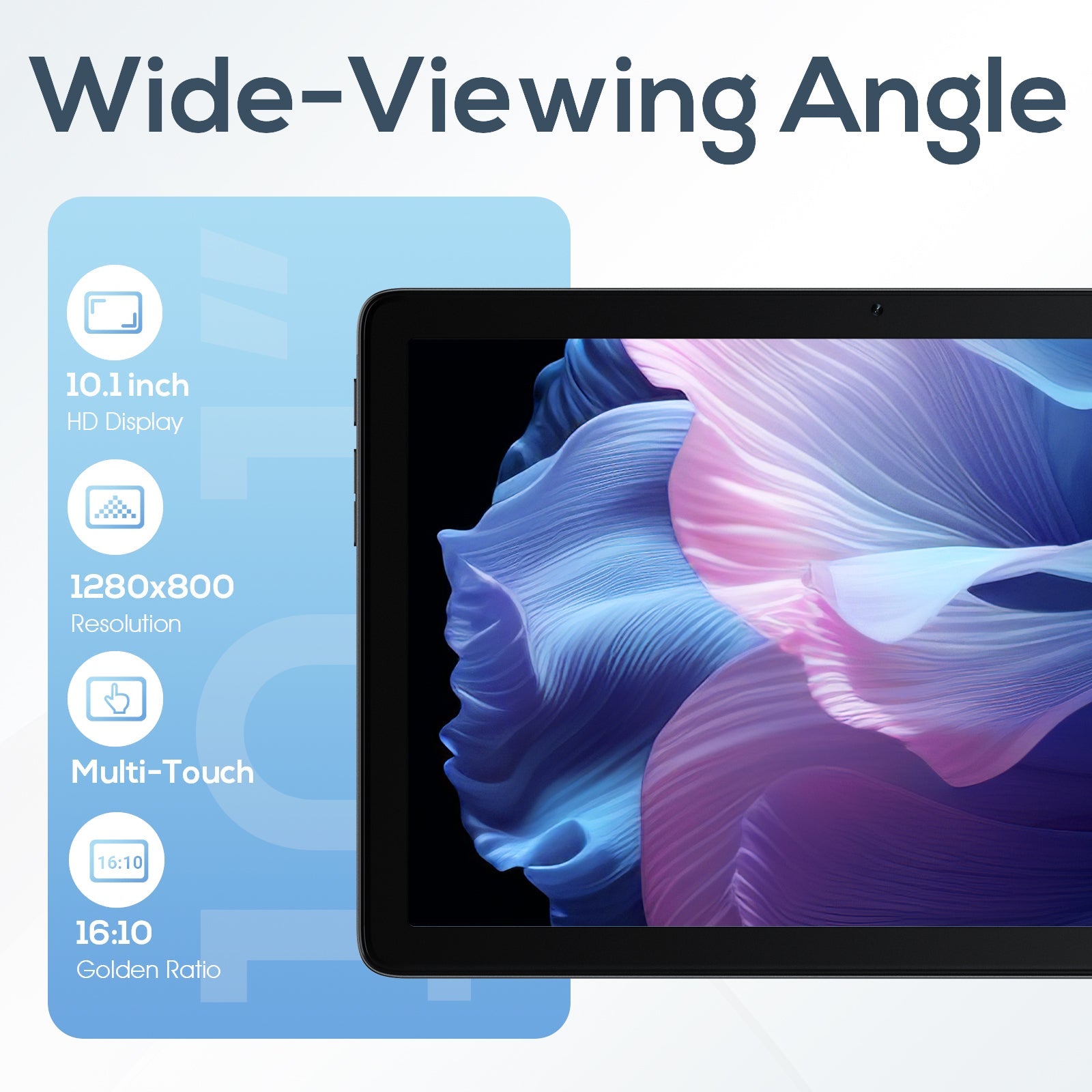 DOUNDY MID1058-AD 10.1-inch Android 14 Tablet - 10GB RAM (64GB + 256GB)