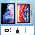 DOUNDY MID1058-AD 10.1-inch Android 14 Tablet - 10GB RAM (64GB + 256GB)