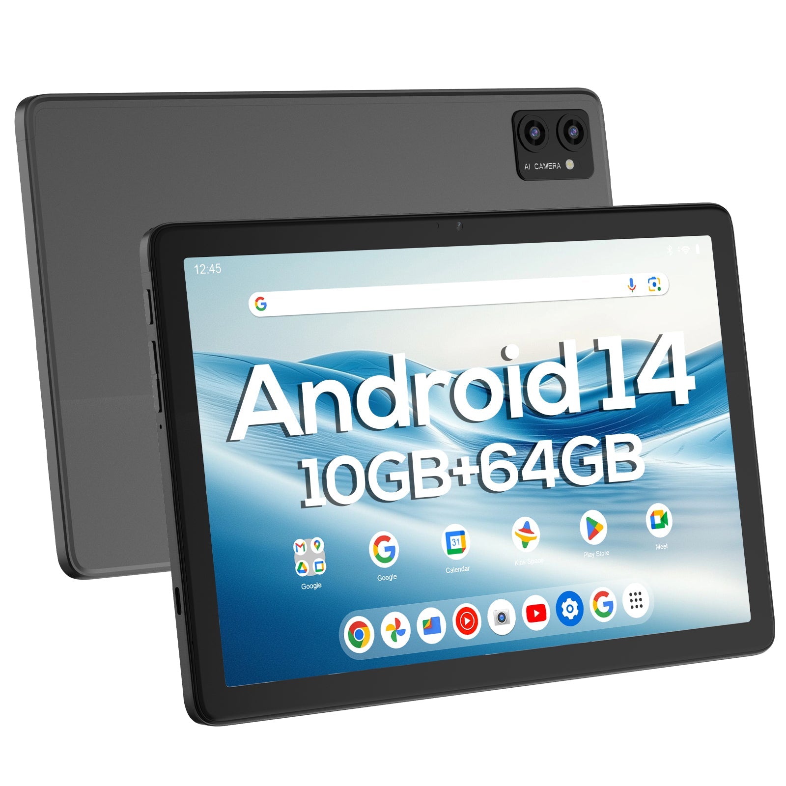 DOUNDY MID1058-AD 10.1-inch Android 14 Tablet - 10GB RAM (64GB + 256GB)