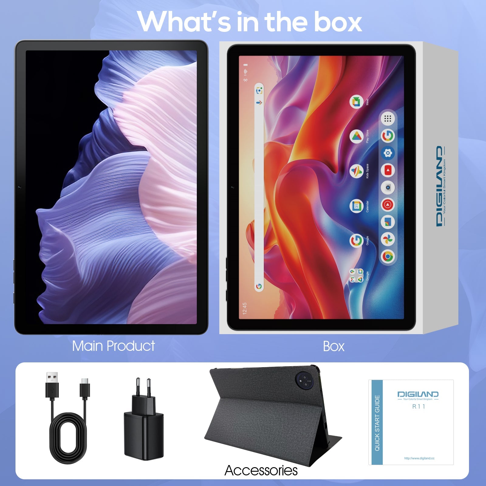 DOUNDY MID1109-MX 11 Inch Android Tablet 12GB RAM 128GB ROM