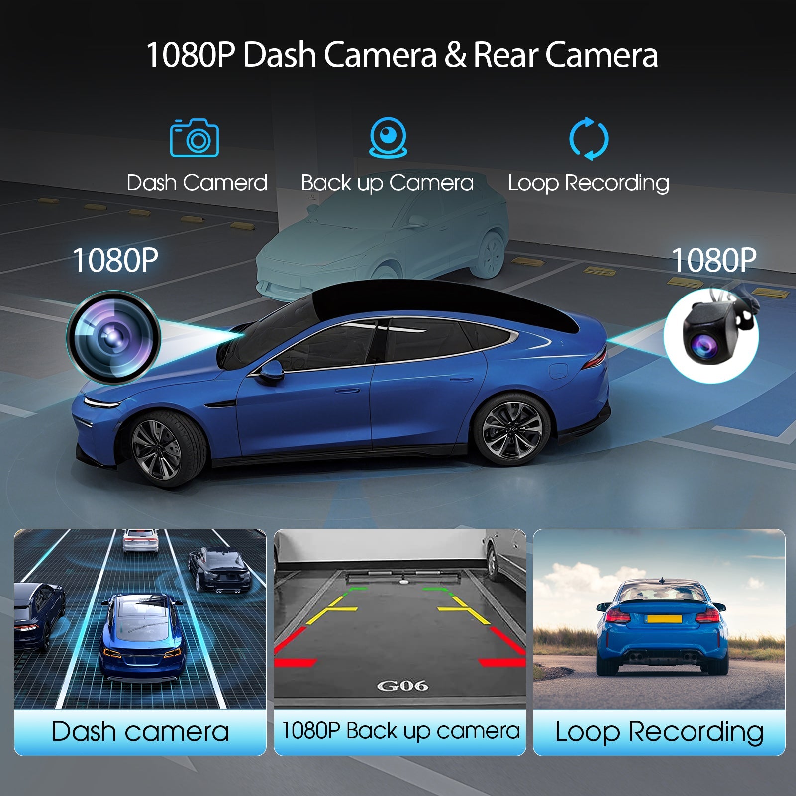 DOUNDY PND1001-AD 9.3" Portable Car Stereo For All Vehicles